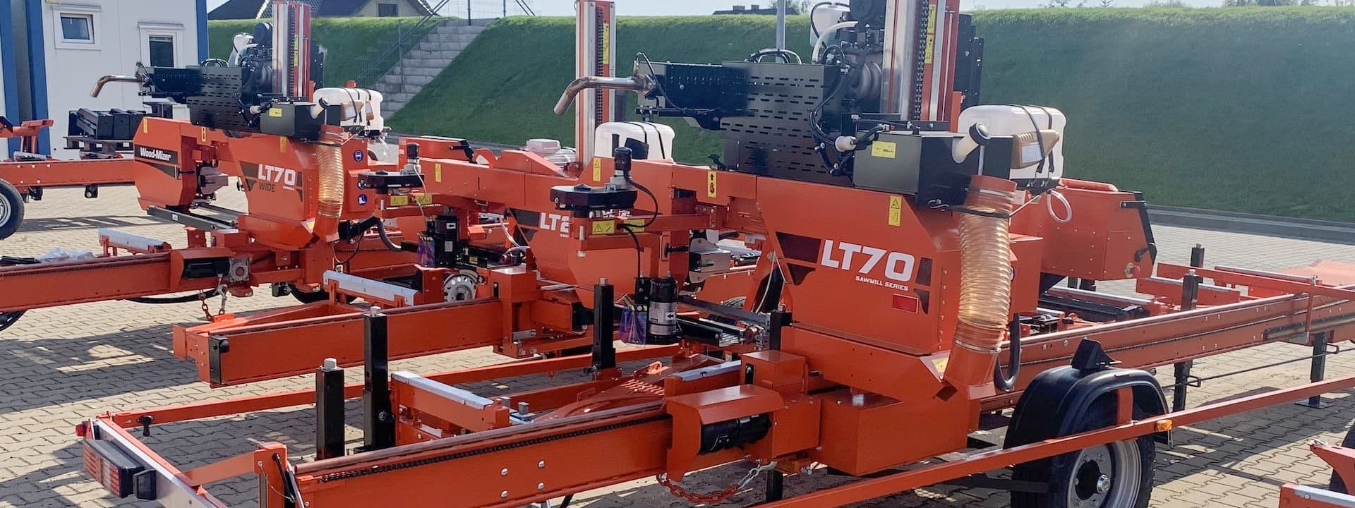 Wood-Mizer Introduces New G57 Gasoline Engine for LT70 and LT70WIDE mobile sawmills